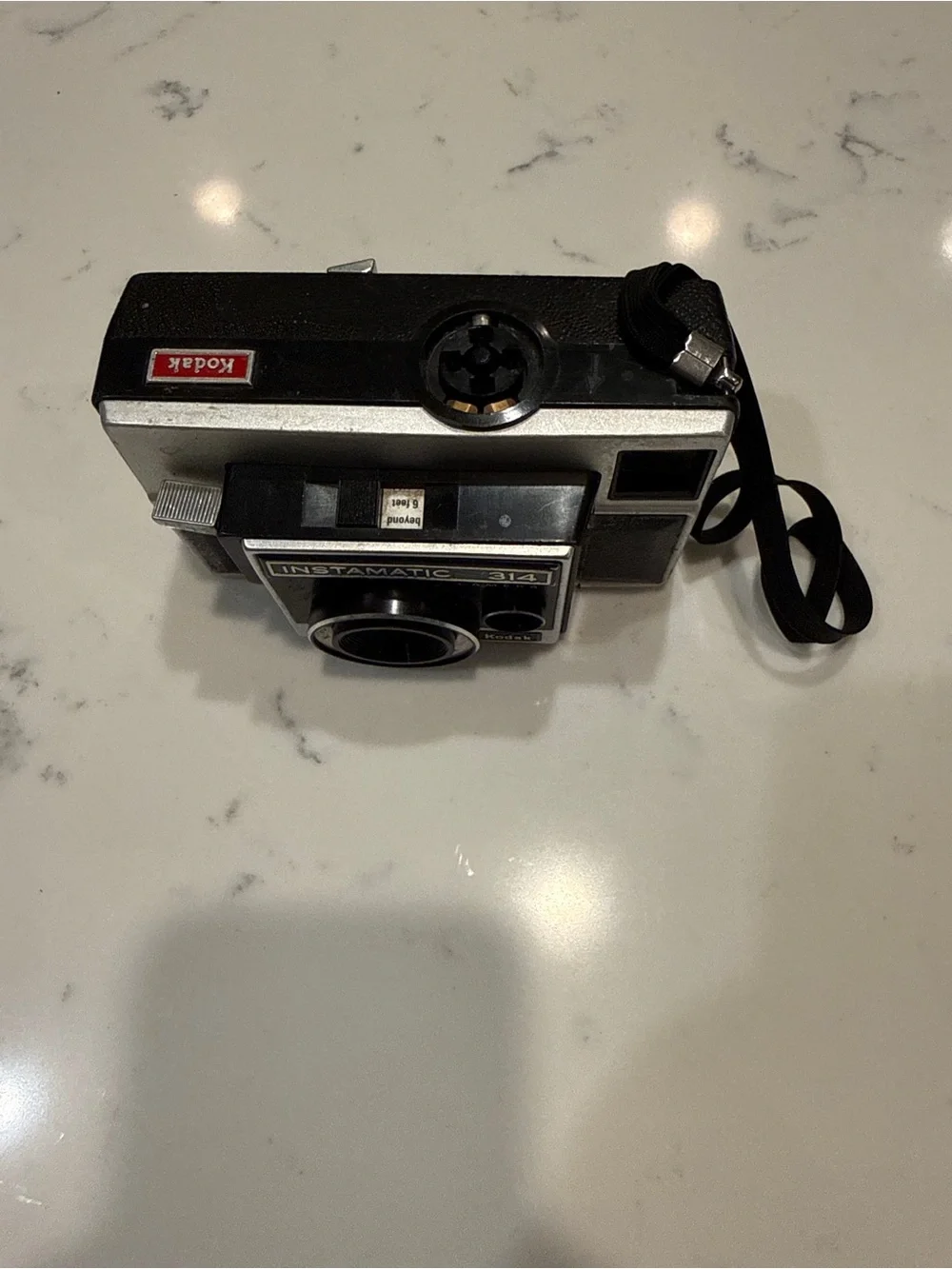 Vtg. Kodak Instamatic 314 Camera 126 Film Retro Photography Display Collectible